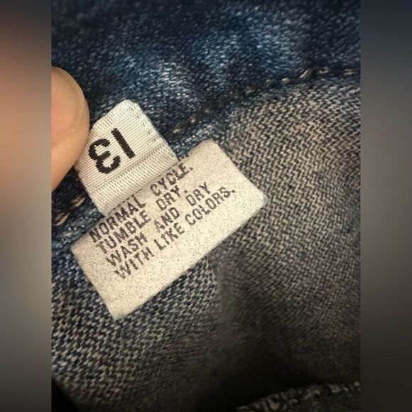 Levi’s Vintage 1985 White Tab High Rise Tapered Leg Pleated Mom Jean Size 13 - Picture 11 of 12